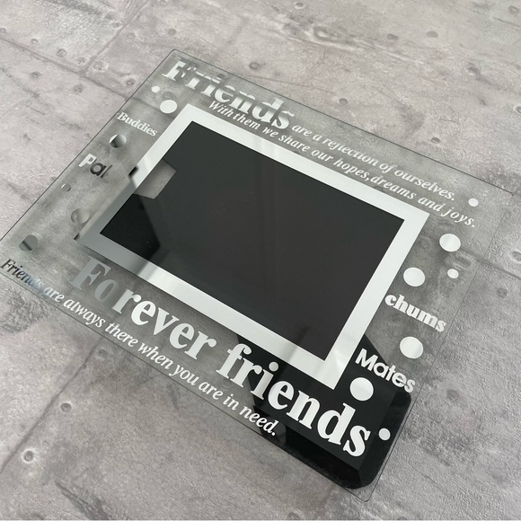Forever Friends Glass Picture Frame - Picture 1 of 2